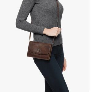 Frye Carbon Melissa Wallet Crossbody